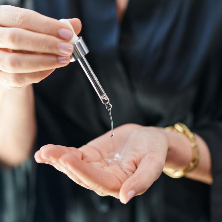 Ochtendroutine Celestetic serumstap hydratatie